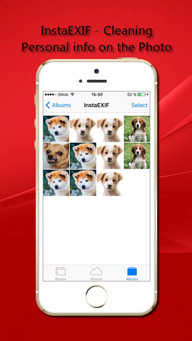Insta EXIF. Cleaning personal info應用截圖