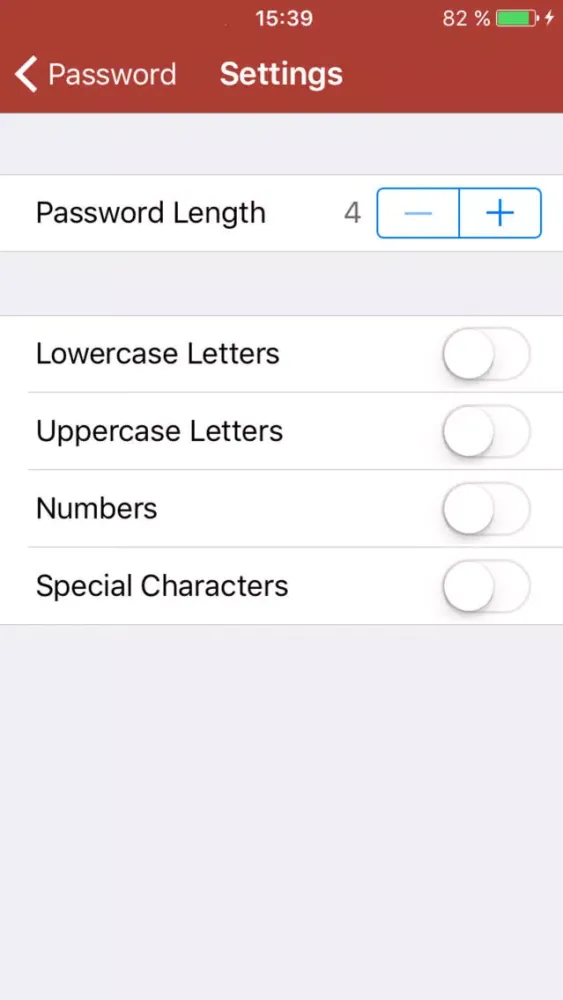 Captures d'écran de newLine Safe for Password