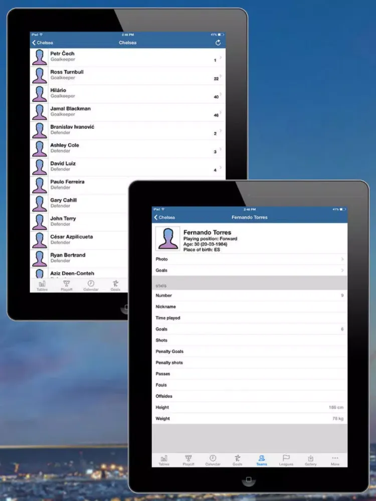 EUROPA Football History 2012-2013 iPad 应用截图