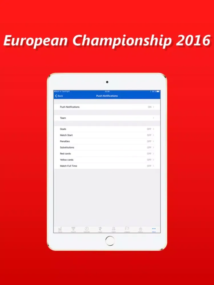Скриншоты European Championship History 2016 iPad 