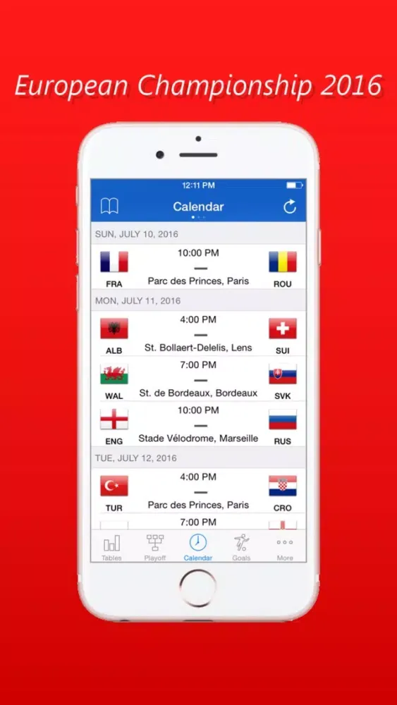 Скриншоты European Championship History 2016