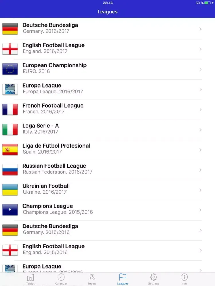 French Football 2017-2018 iPad  سکرین شاٹس