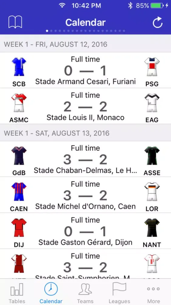 French Football 2017-2018 سکرین شاٹس