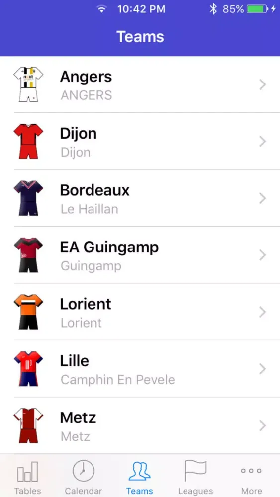 French Football 2017-2018 سکرین شاٹس