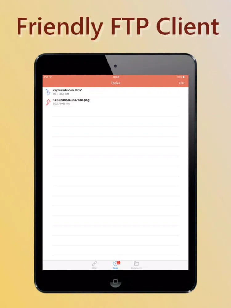 Friendly FTP Client iPad  스크린샷