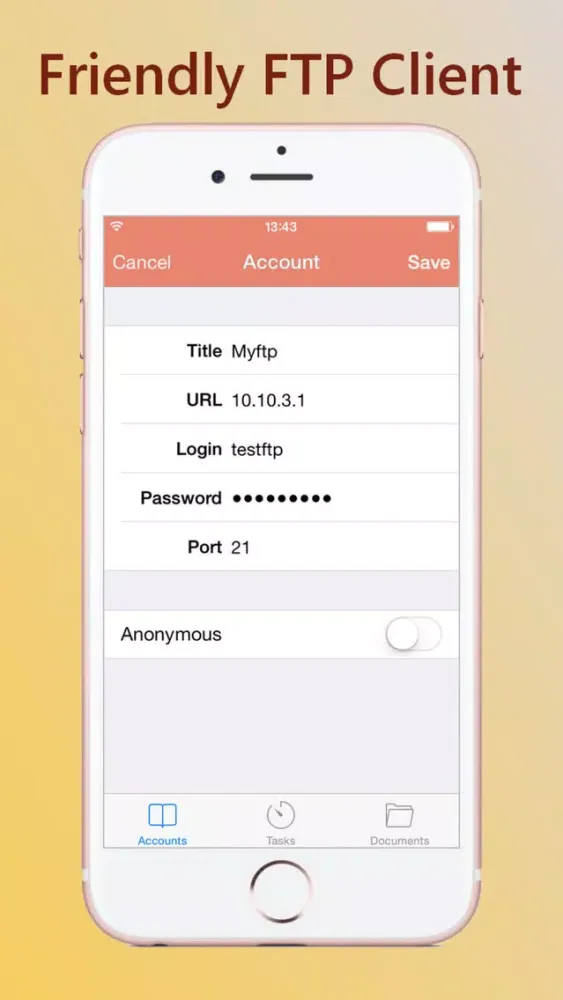 Friendly FTP Client 스크린샷
