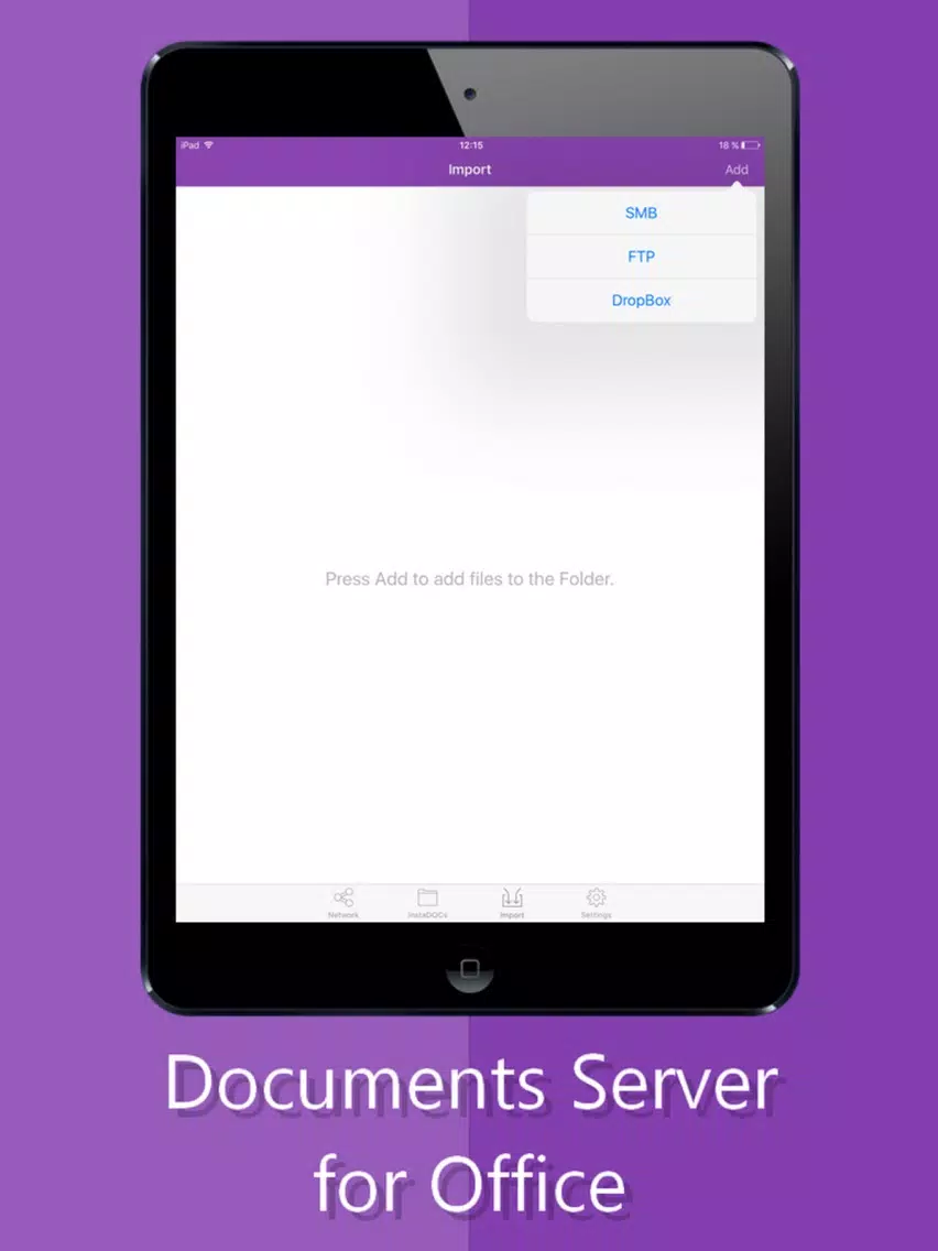InstaDOCs - Documents Server for Office iPad  Screenshots