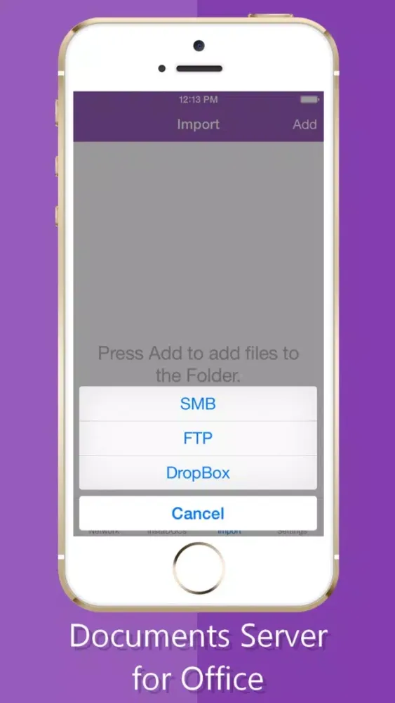 Ảnh chụp màn hình của InstaDOCs - Documents Server for Office