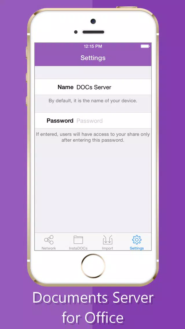 InstaDOCs - Documents Server for Office Screenshots