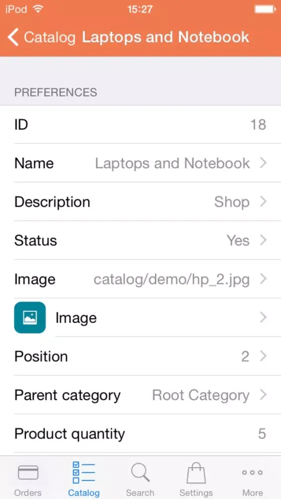 Capturas de tela do Administrator for Magento