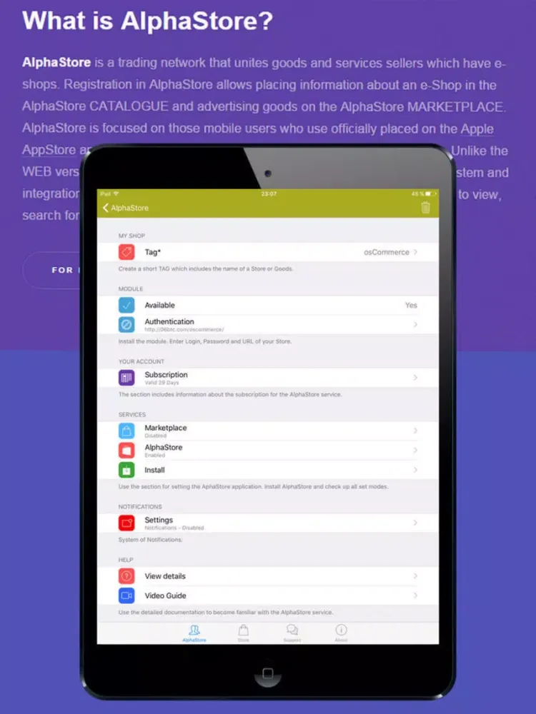 Store Admin for osCommerce Shop iPad Ekran Görüntüleri