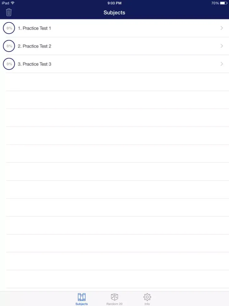 Capturas de pantalla de NSW Driving License and Road Rules Permit Test iPad 