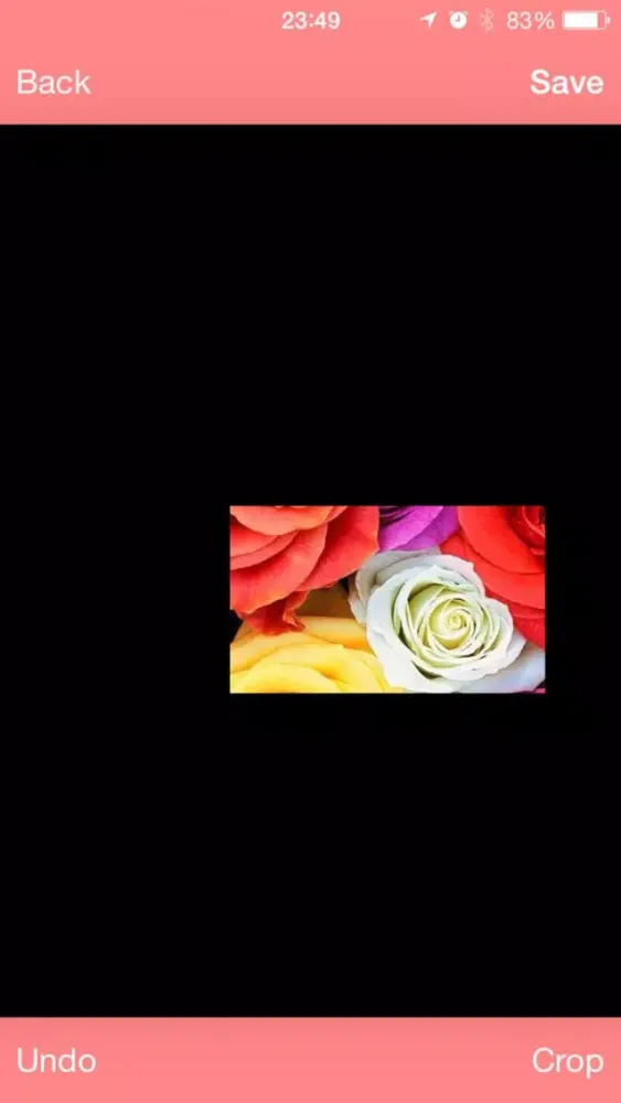 Capturas de tela do Simple Photo Cropper