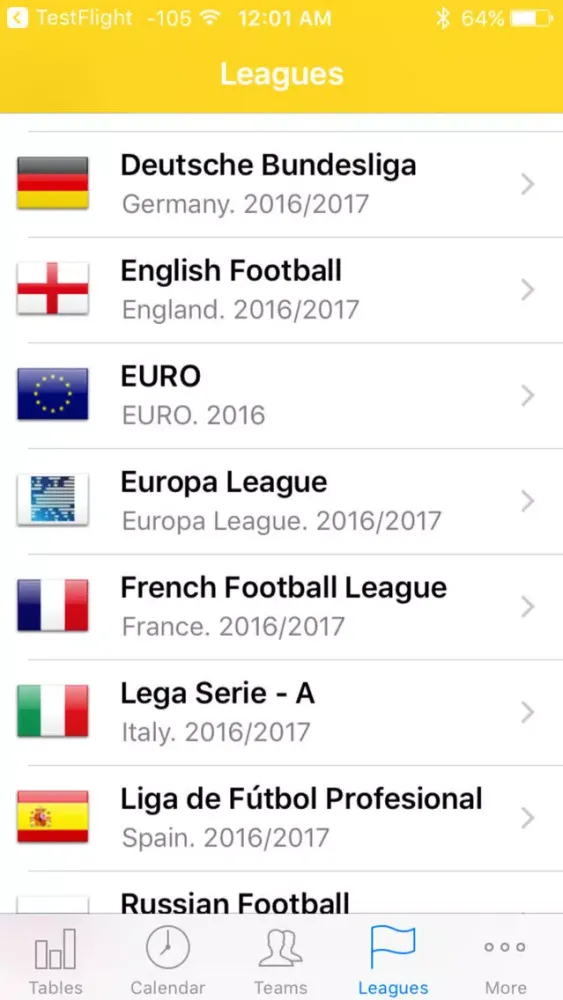 Tangkapan skrin Ukrainian Football 2017-2018
