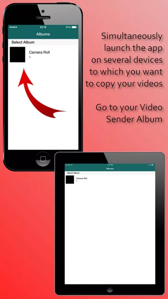 Video Sender for Local Network without Any Servers سکرین شاٹس