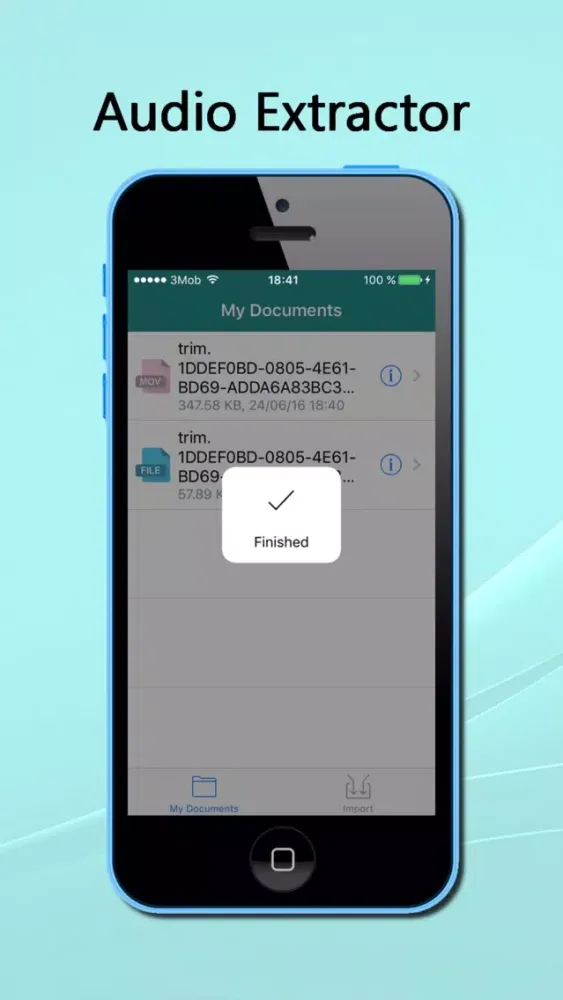 InstaAudio - Audio extractor from Video應用截圖