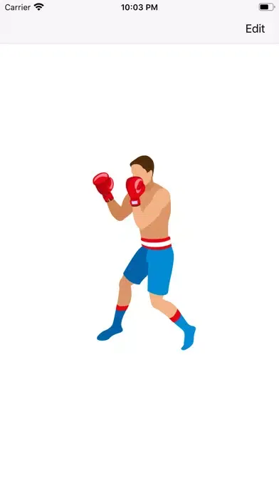 Tangkapan layar Champion Boxing Academy Timer