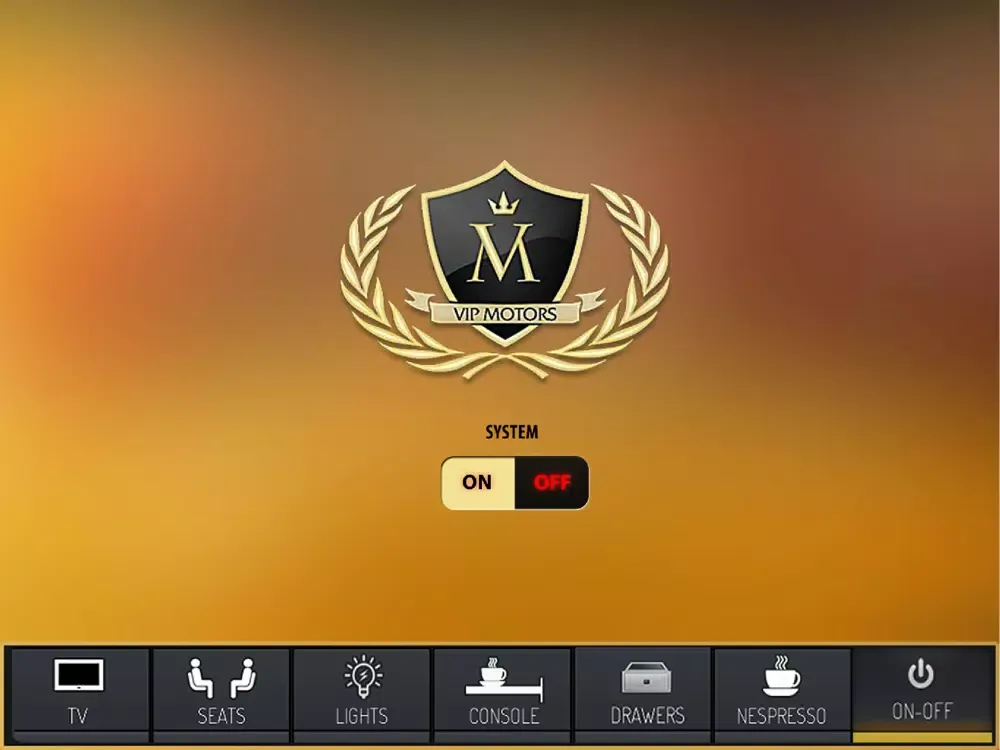 Ảnh chụp màn hình của Vip Motors iPad 