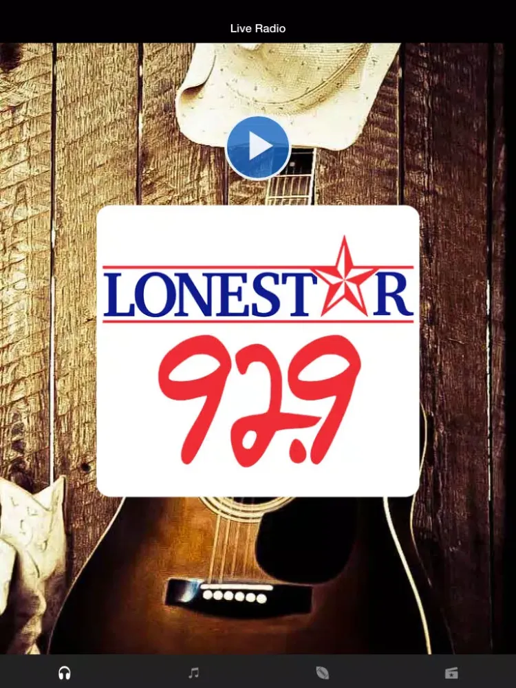 Capturas de pantalla de Lonestar 92.9 iPad 