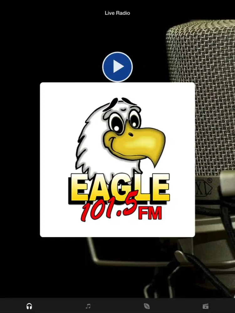 Ảnh chụp màn hình của Eagle 101.5 iPad 