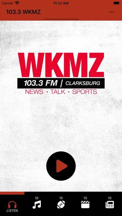 97.5 WKMZ Screenshots