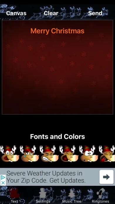 Captures d'écran de Christmas Texting & Ringtones