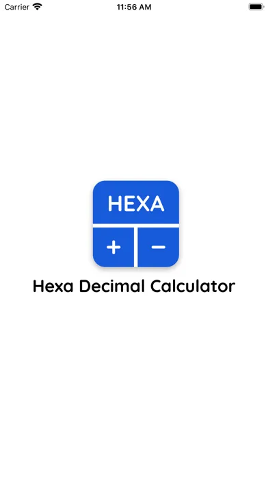 Tangkapan skrin Hexadecimal calc