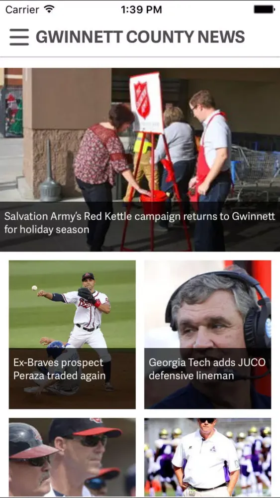 Captures d'écran de Gwinnett County News: