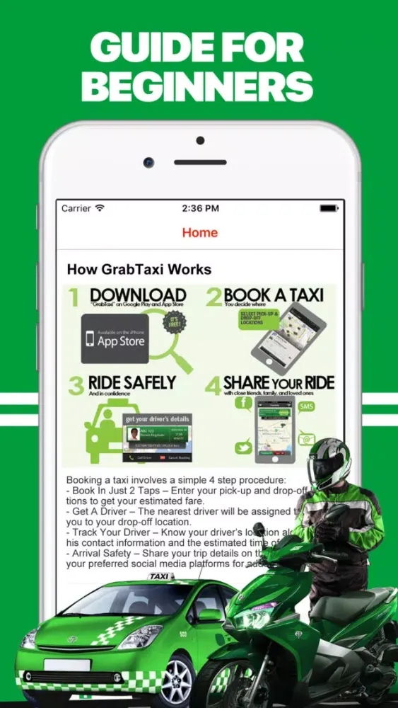 App for Grab Taxi Drivers स्क्रीनशॉट
