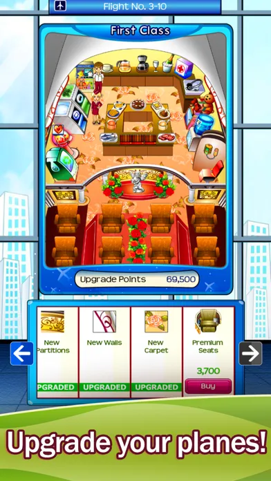 First Class Flurry HD - Flight Attendant Time Management Game Screenshots