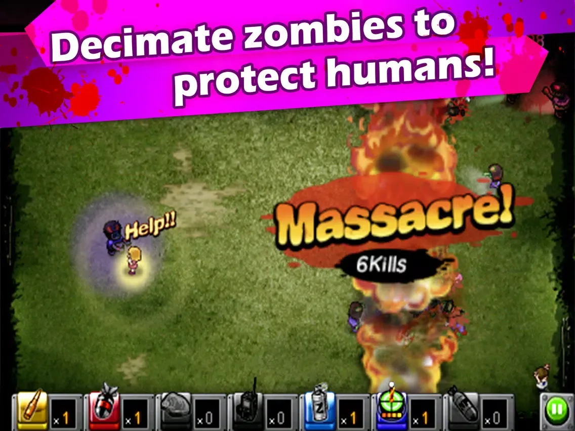 Zombie Escape Free by Viqua Games iPad  स्क्रीनशॉट