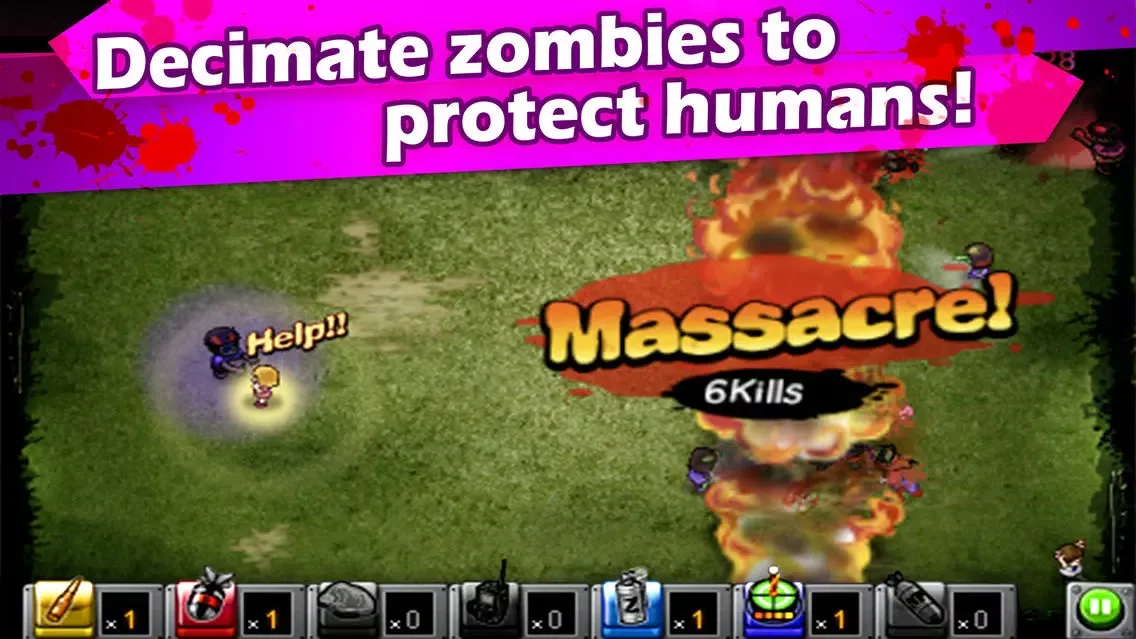 Zombie Escape Free by Viqua Games स्क्रीनशॉट