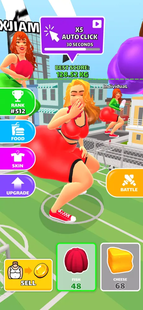 Eating Hero: Twerk Clicker应用截图