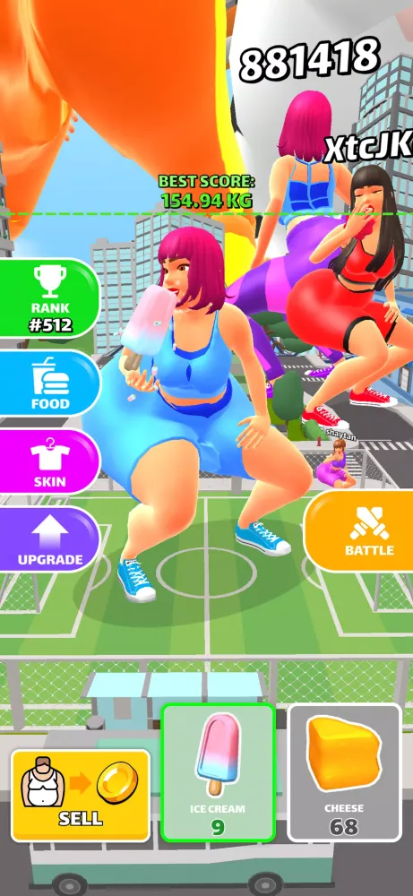 Eating Hero: Twerk Clicker应用截图