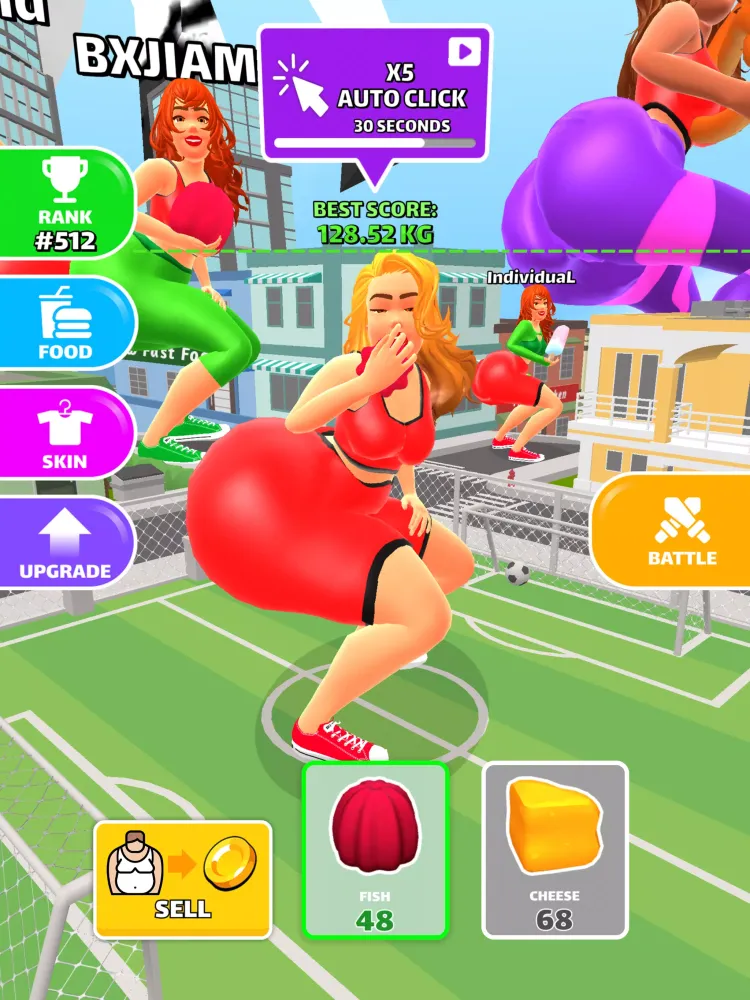 Eating Hero: Twerk Clicker应用截图