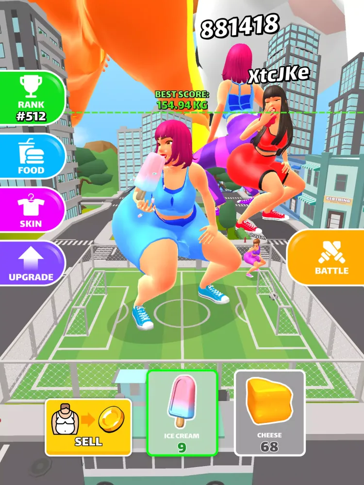 Eating Hero: Twerk Clicker应用截图