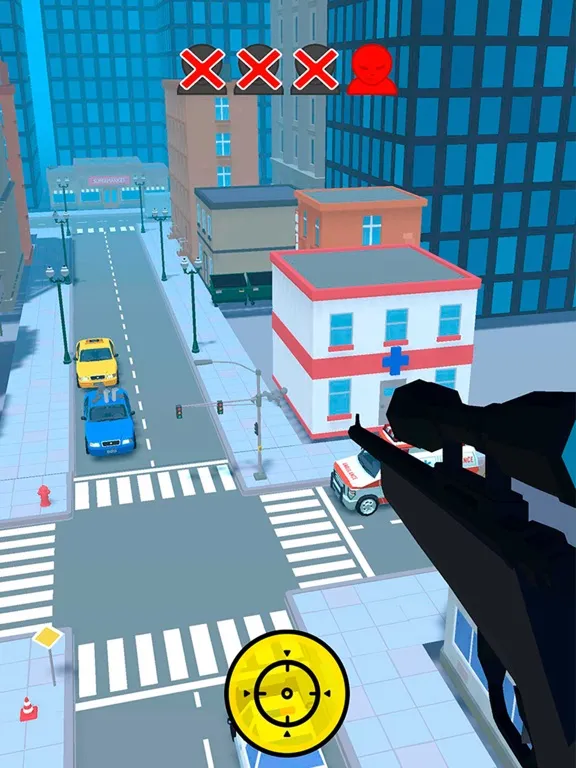 Ảnh chụp màn hình của Sniper shot: Camo Enemies iPad 