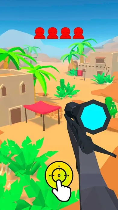 Ảnh chụp màn hình của Sniper shot: Camo Enemies