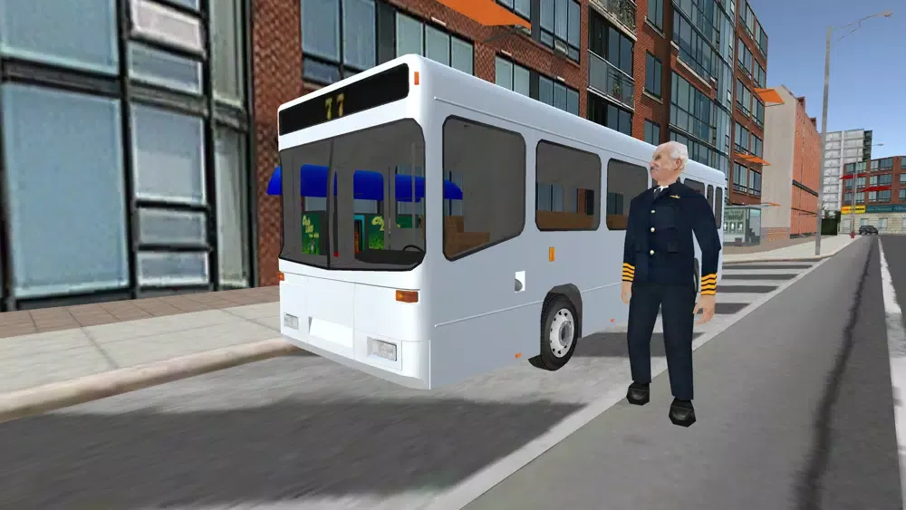 ภาพหน้าจอของ Bus Simulator: City Driving 3D