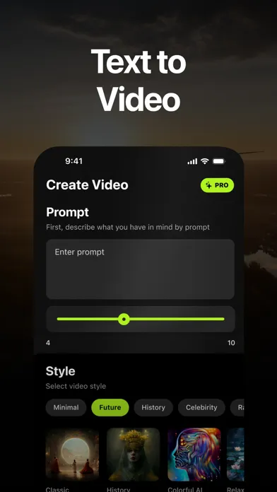 AI Video Generator - Descript سکرین شاٹس
