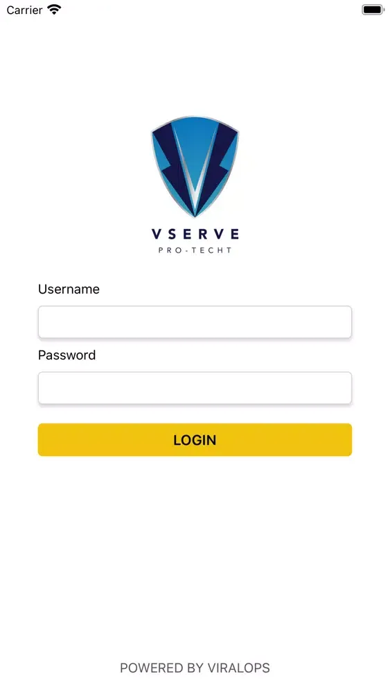 Tangkapan layar VServe Pro-Techt