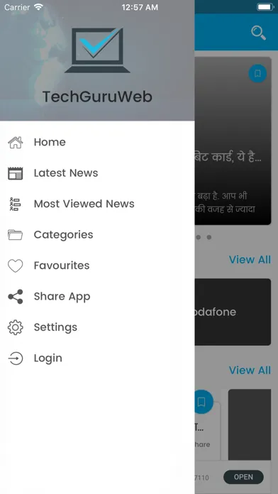 Tech Guru Web Screenshots