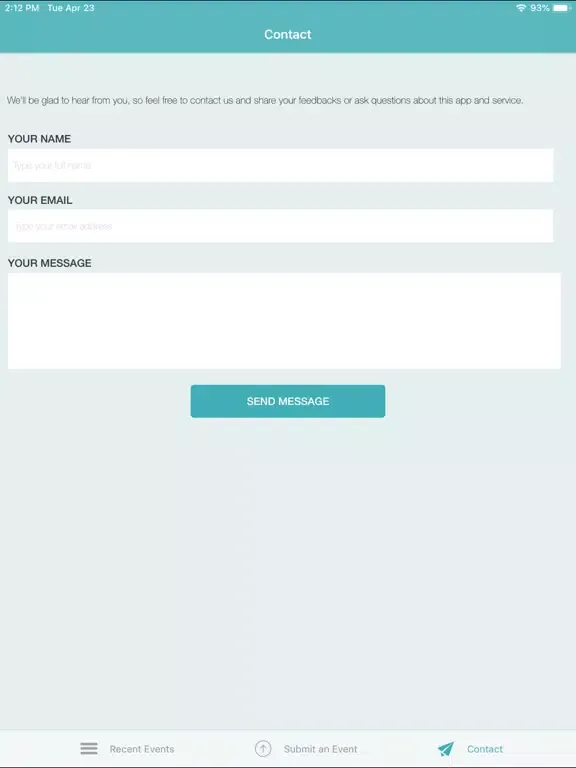 Events Pro - Discover Events iPad 应用截图