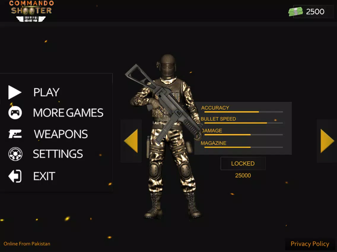 Commando Shooter 2019 iPad  Ekran Görüntüleri