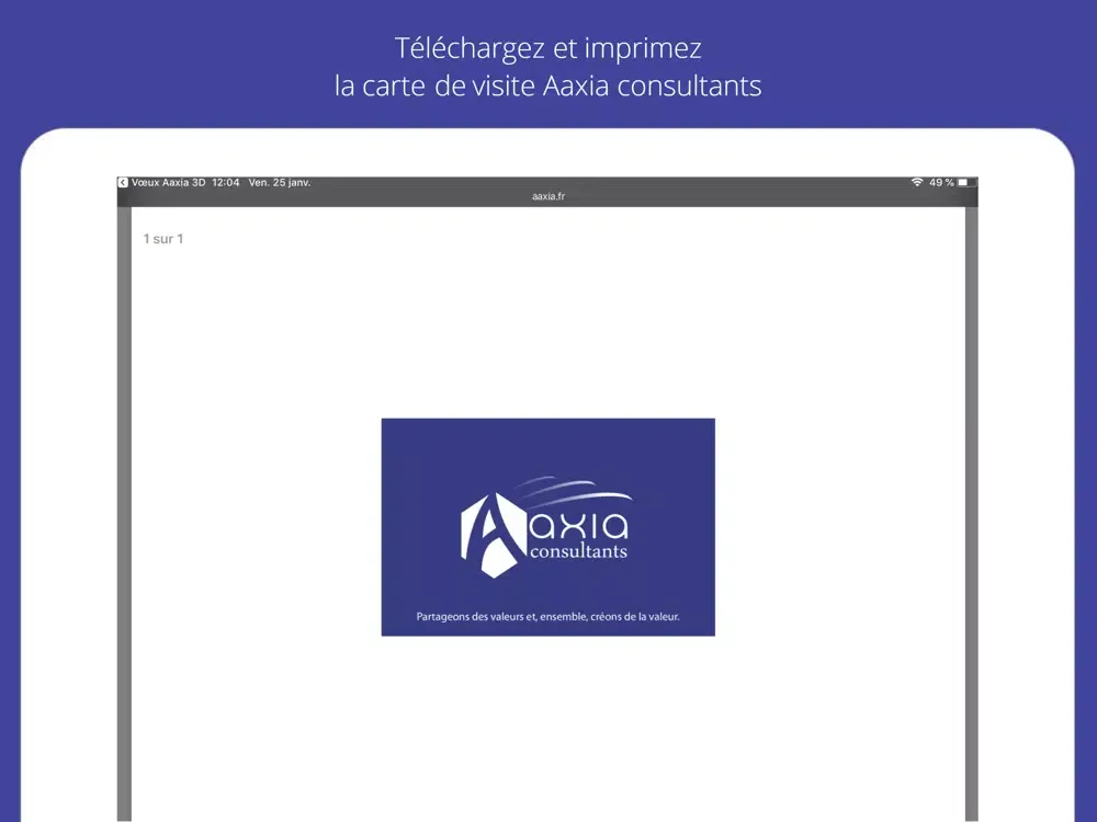 تصاویر Voeux Aaxia 3D iPad 