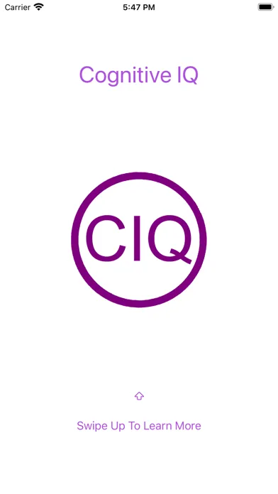 Ảnh chụp màn hình của Cognitive IQ