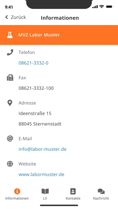 Labor Becker & Kollegen স্ক্রিনশট