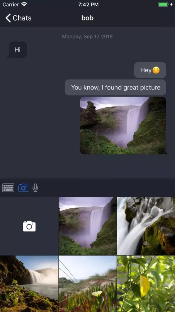 Screenshot di Virgil Messenger