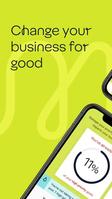Screenshot di Sustainable Business Coach