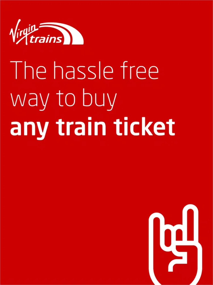 Ảnh chụp màn hình của Virgin Trains Tickets iPad 